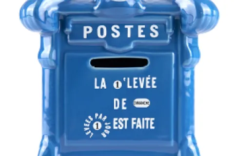 Tirelire boîte aux lettres Mougeotte
