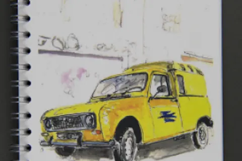 Petit carnet A6 à spirale 4L