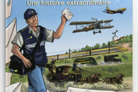 BD La Poste une histoire extraordinaire