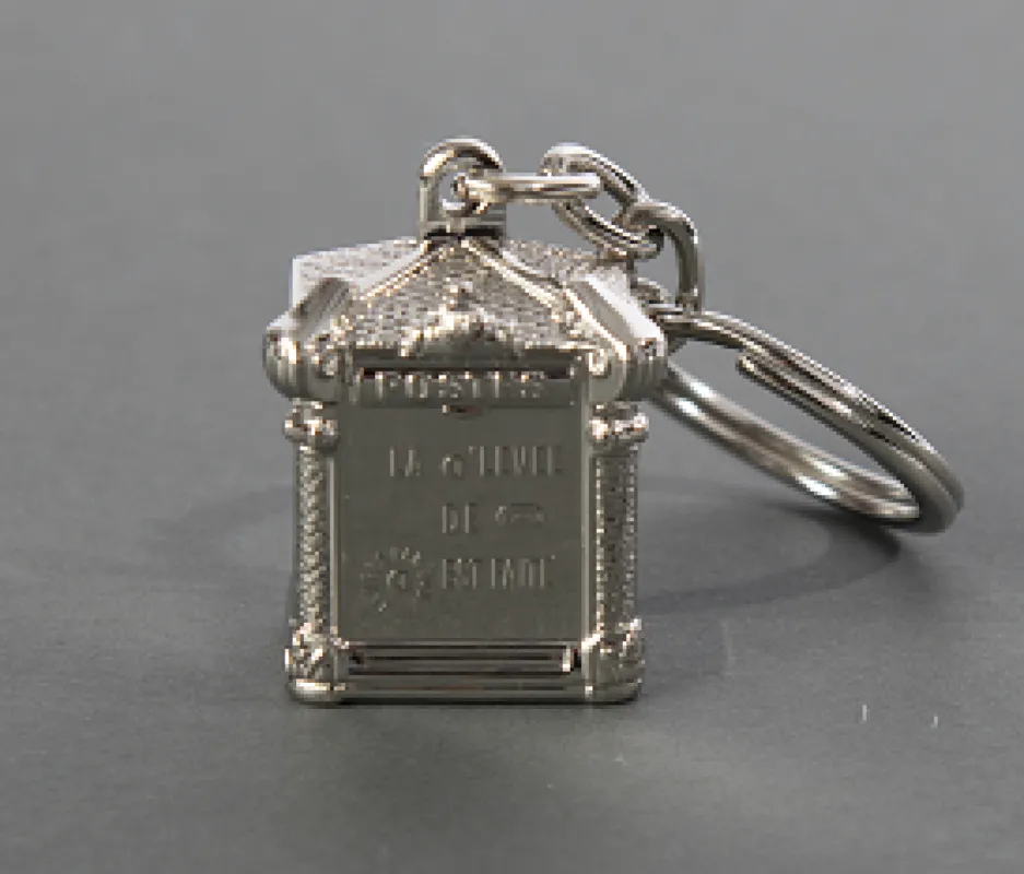 Vue 1 – Porte clefs boîte aux lettres 1905