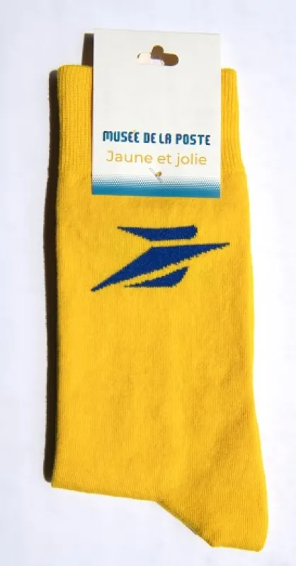Vue 1 – chaussettes La Poste