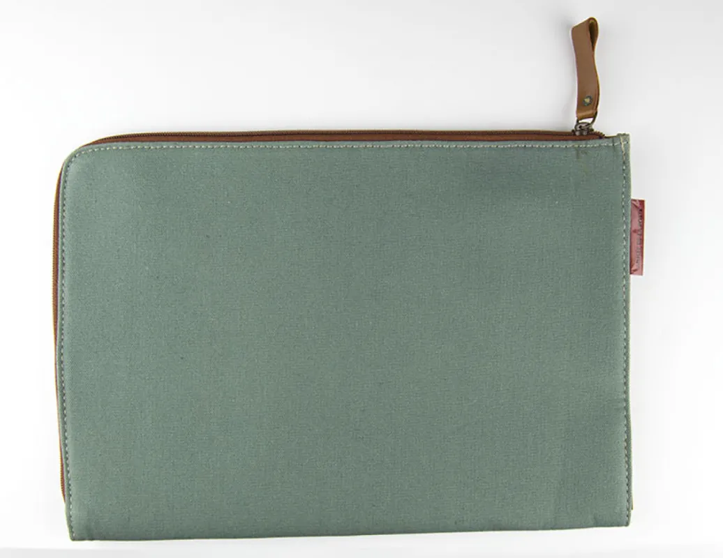 Vue 2 – Porte-documents kaki