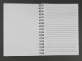 Vue 3 – Petit carnet A6 à spirale 4L