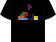 Vue 1 – tshirt La Poste Tetris